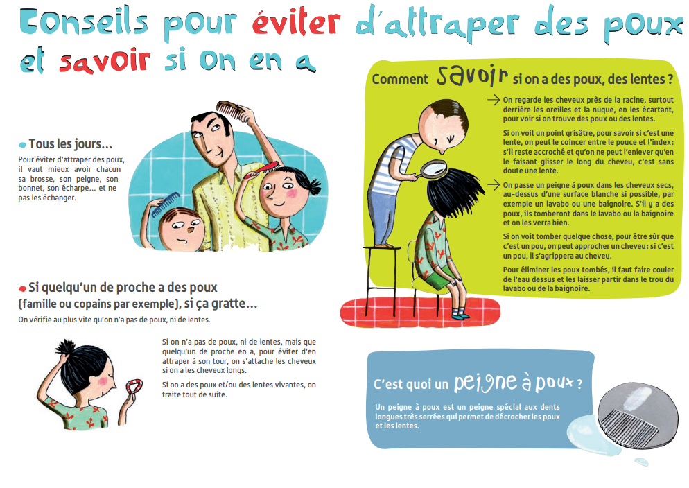 Les Poux L Cole Ecole Primaire Aim Brochier